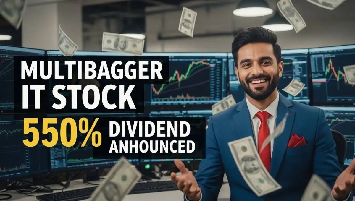 Multibagger IT Stock Will Give 550 Percente Dividend