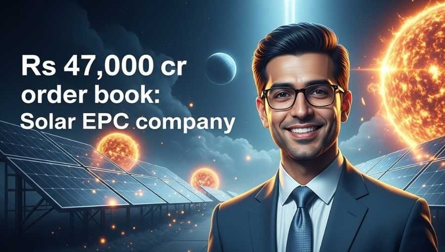 47K Cr Order Book Solar EPC Stock