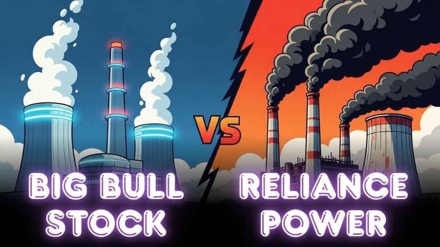 Big bull Stock Vs Ambani Reliance Power