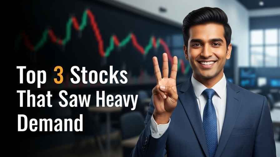 These Top 3 Stocks are In Heavy Demand